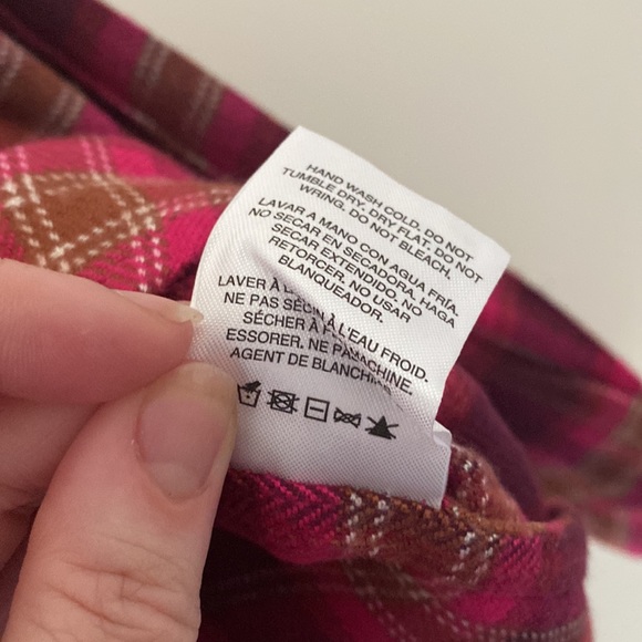 Soft Pink/Purple/Brown Flannel - Picture 4 of 5